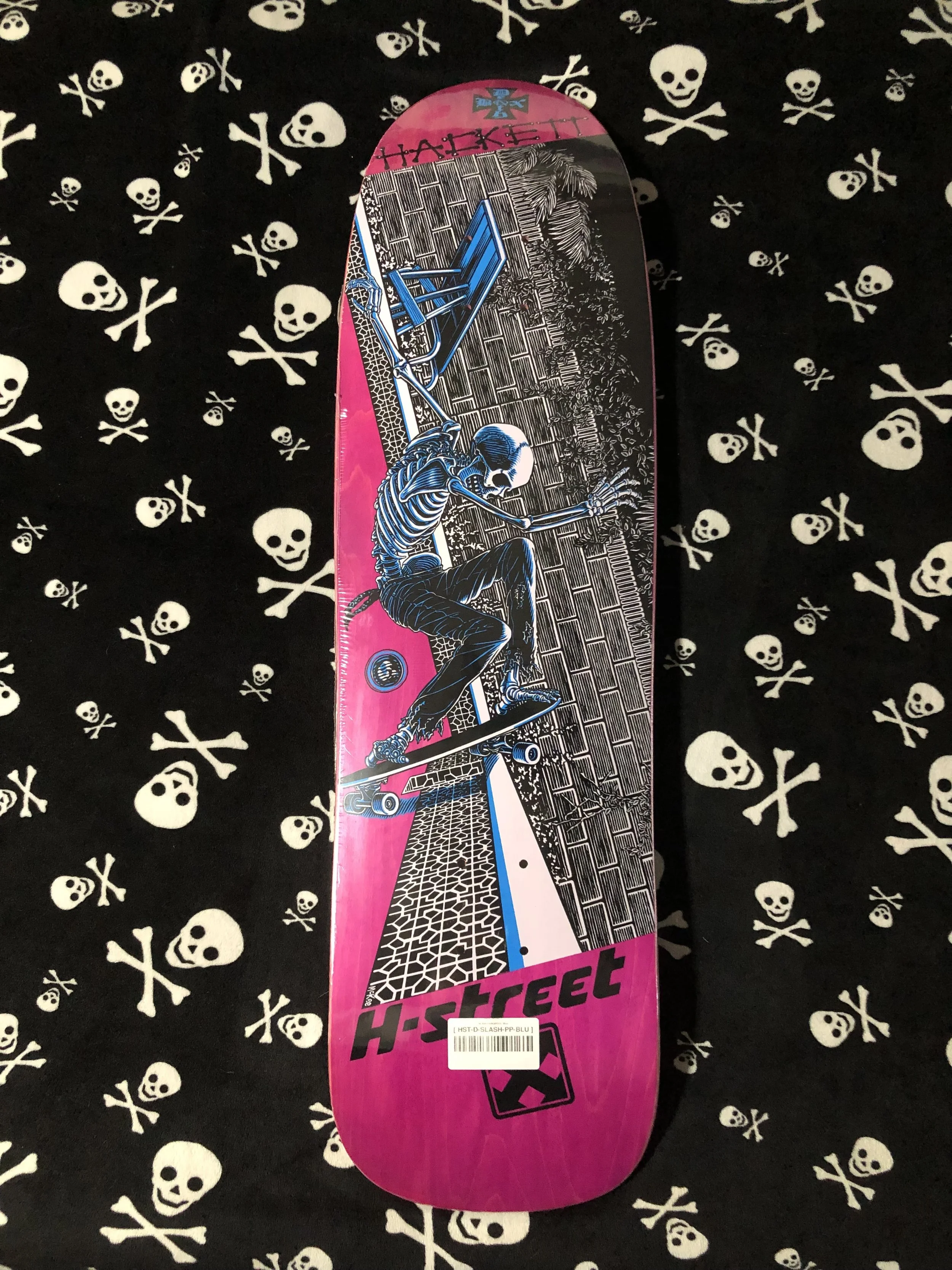 H-STREET DAVE HACKETT SLASH STREET SKATEBOARD DECK H-STREET DAVE HACKETT SLASH STREET SKATEBOARD DECK